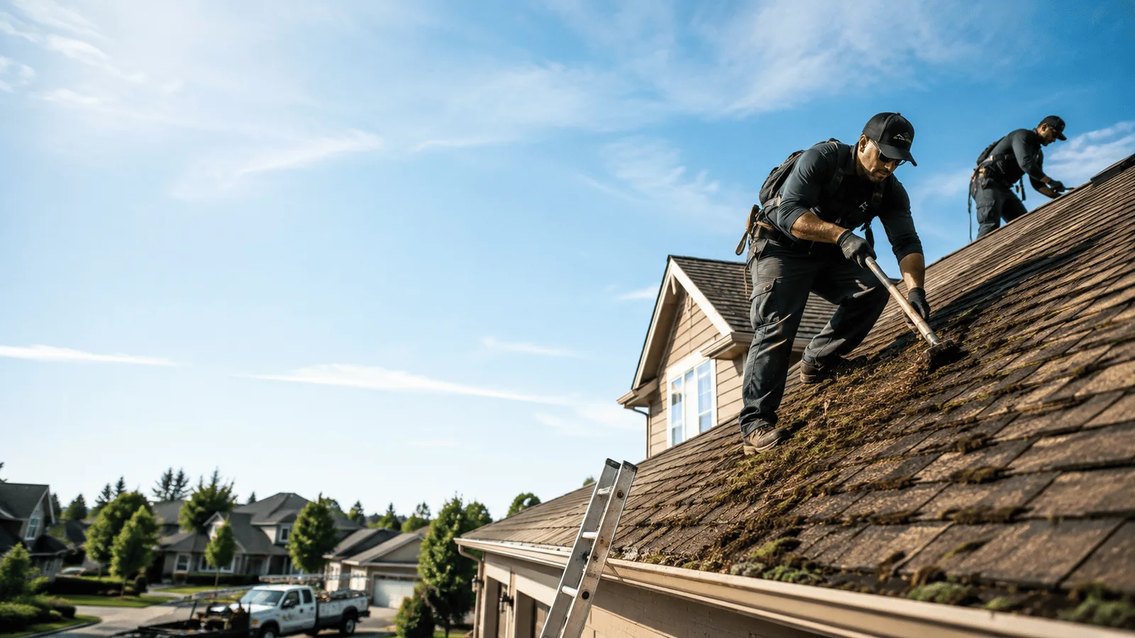 Roof Moss Removal in Preston, CT near me